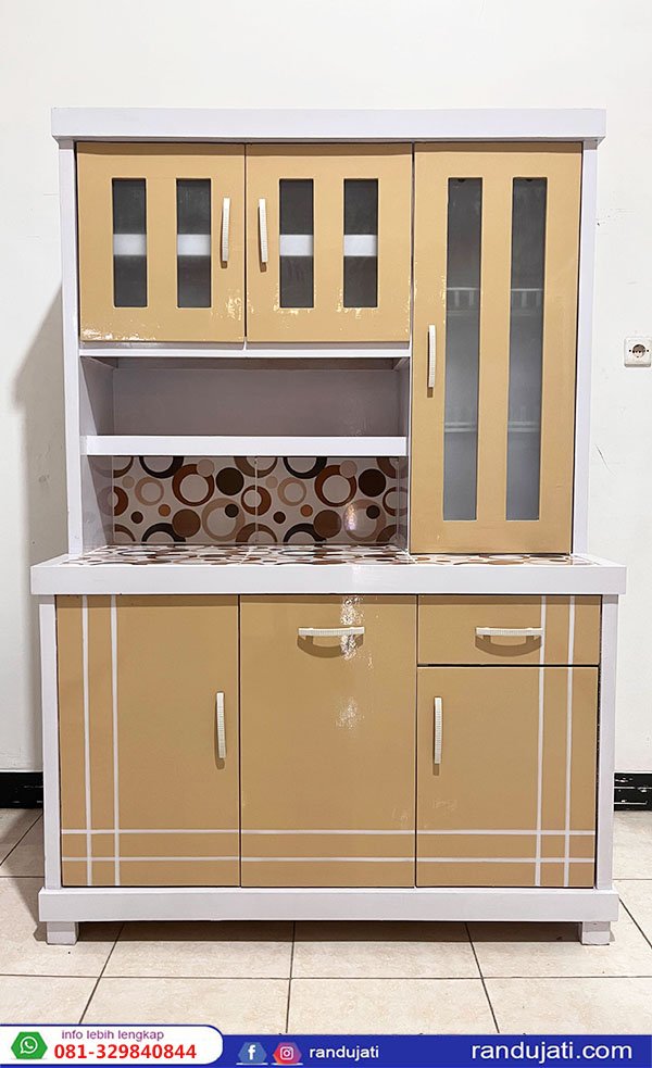 RAK PIRING SAYUR MULTIPLEK KREM PINTU 3